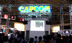 Capcom booth